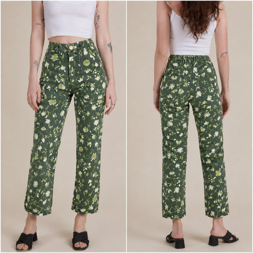 Big Bud Press Green Cookbook Work Pants size XXS